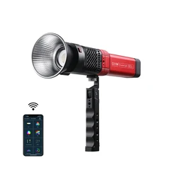 GVM PD60C 60W RGB Studio Lights 2700-6800K COB Photography Lighting Portable Led Video Light Handheld Flashlight Spotlight