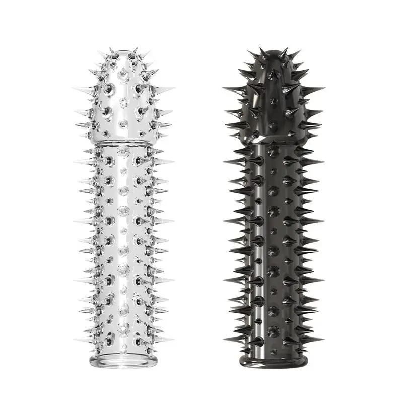 For Men Wolf Braces Newest Penis Sleeve Reusable Penis Enlargement Extender Delay Ejaculation Cock Ring G-spot Stimulate Sex Toy