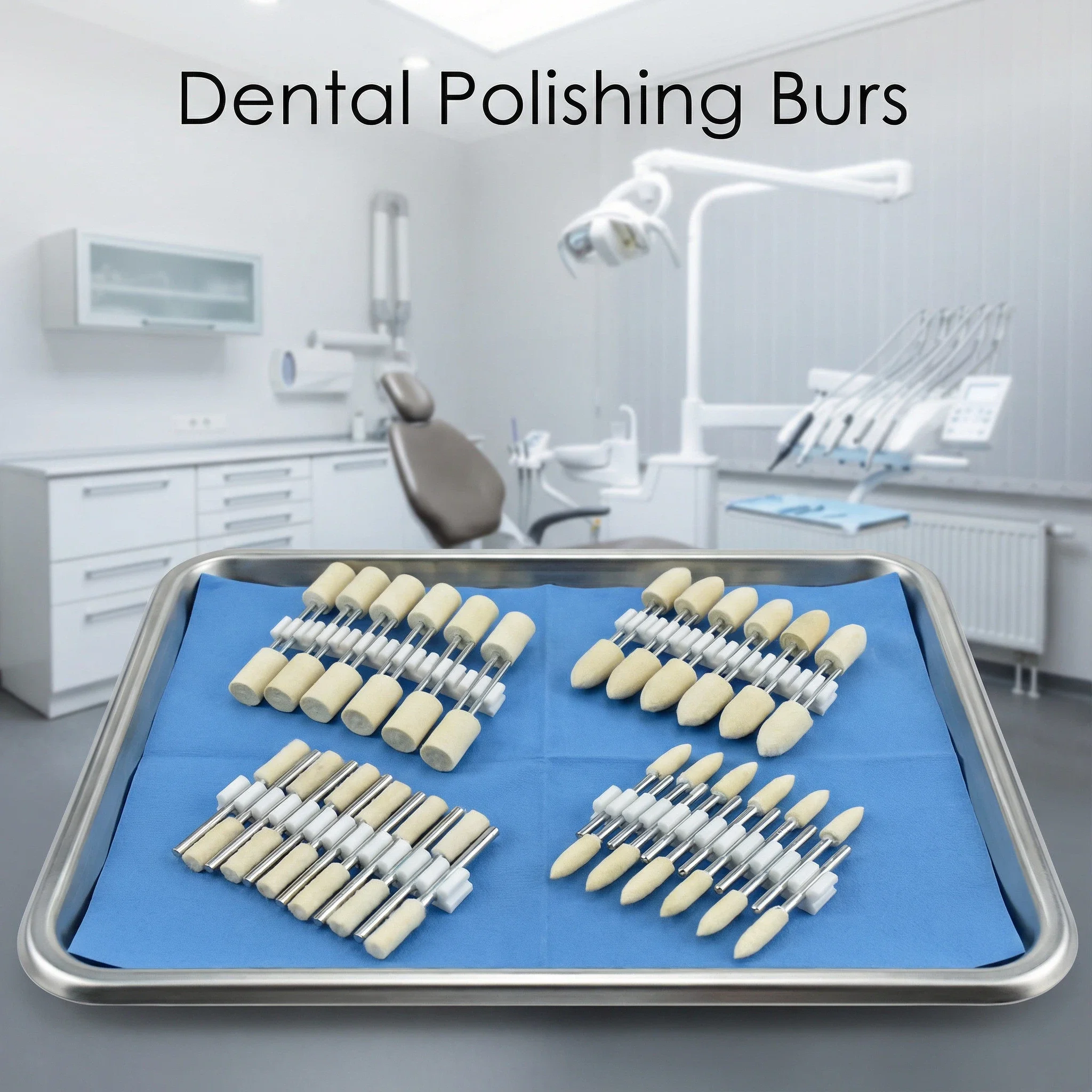 

Набор из 12 шт. (1 комплект) полировальных насадок из войлока с хвостовиком 2,35 мм для полировки форм и зеркал, для роторного инструмента Dremel