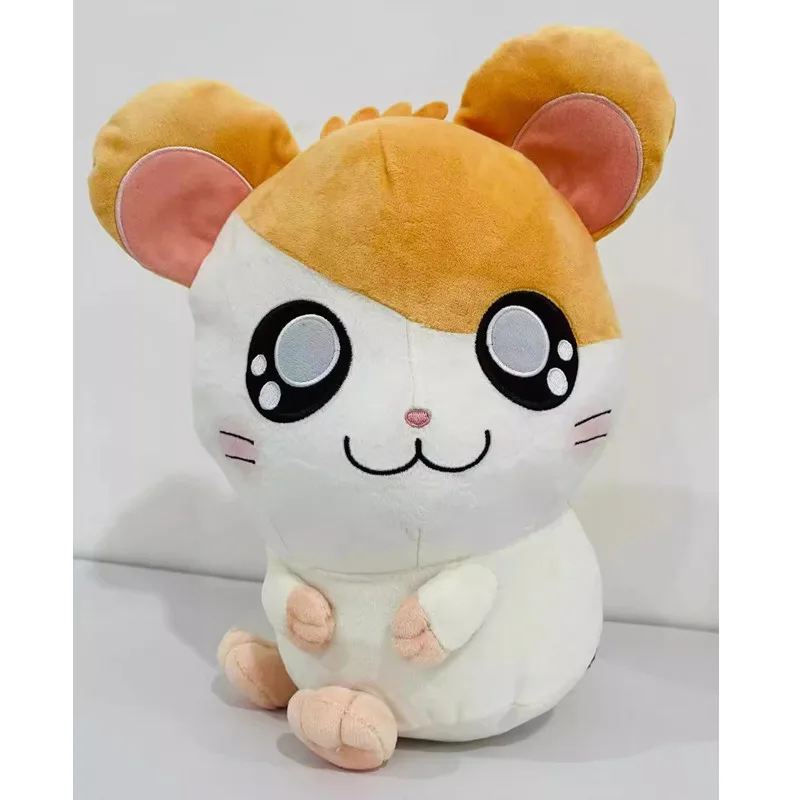 New Cute Anime Hamutaro Hamtaro Hamster Mouse Plush Kids Stuffed Animals Toys For Children Gifts 30CM