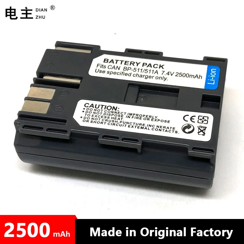 BP-511A BP-511 BP511 BP511A BP 511 511A Battery Charger For Canon EOS 300D 5D 10D 20D 30D 40D 50D D60 PowerShot G6 G5 G3 G2 G1