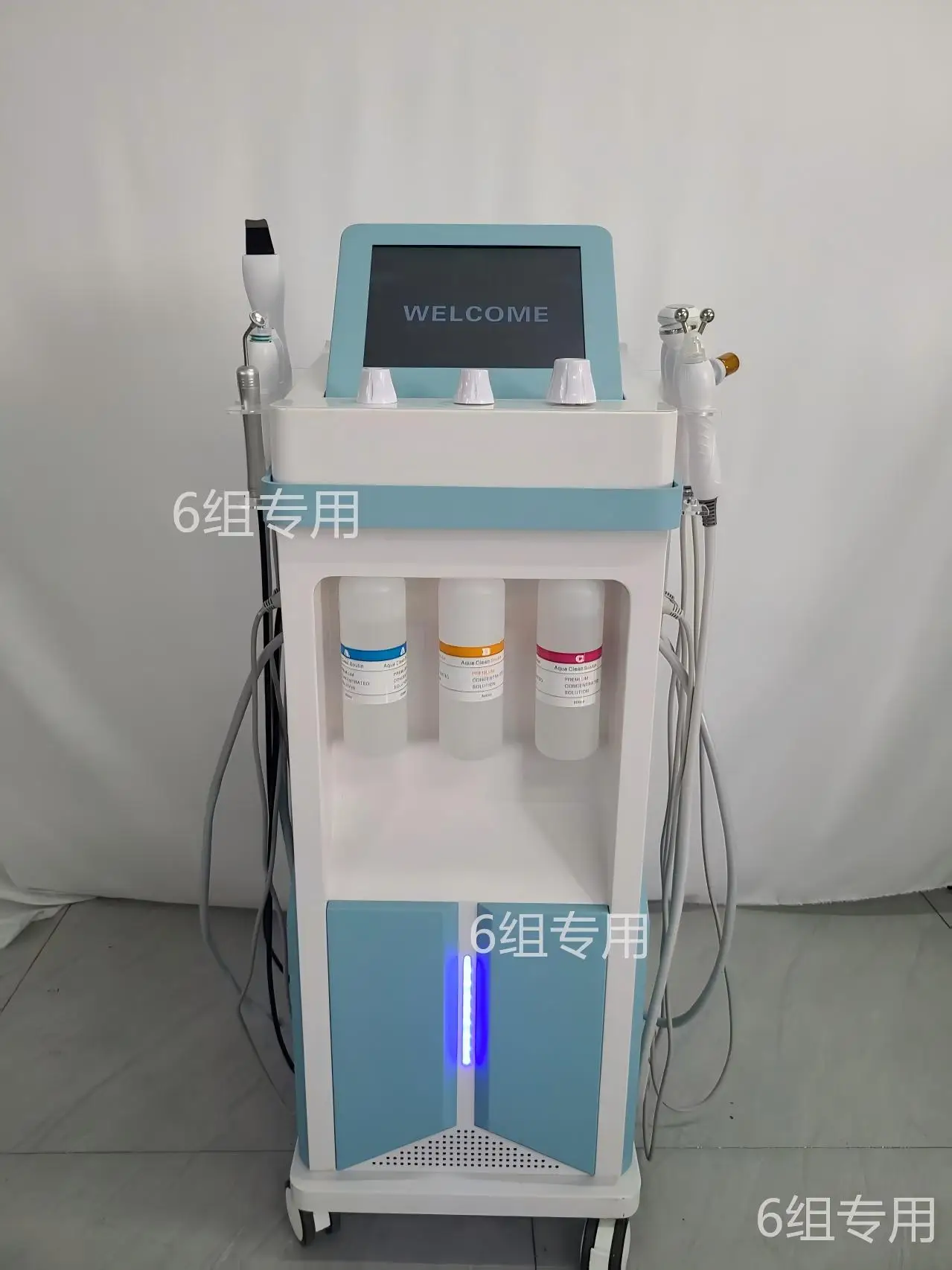 Oxygen Skin Moisturizing Beauty Machine Hydrodermabrasion Water Peeling Deep Cleansing Exfoliation Beauty Facial Device