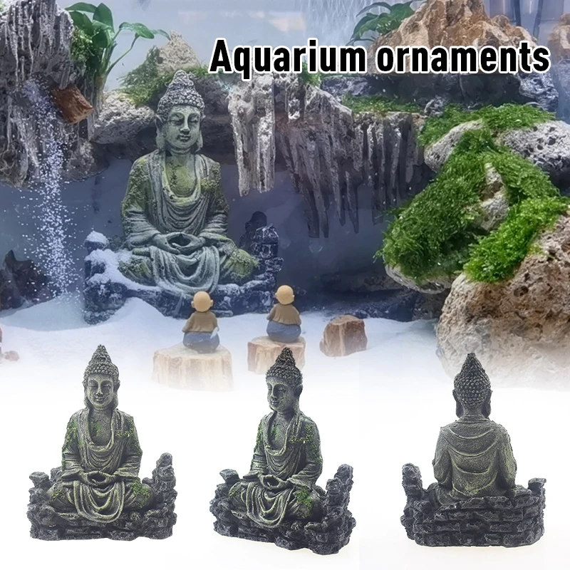 

Ancient Buddha Lighthouse Statue For Fish Tank Aquarium Ornament Fish Tank Aquarium Decor Accessories Fishbowl Reptile Hiding