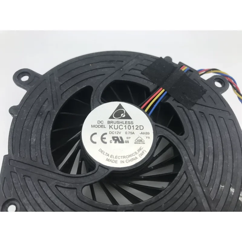 New All-in-One Fan for Delta KUC1012D-AK69 CB67 12V 0.75A