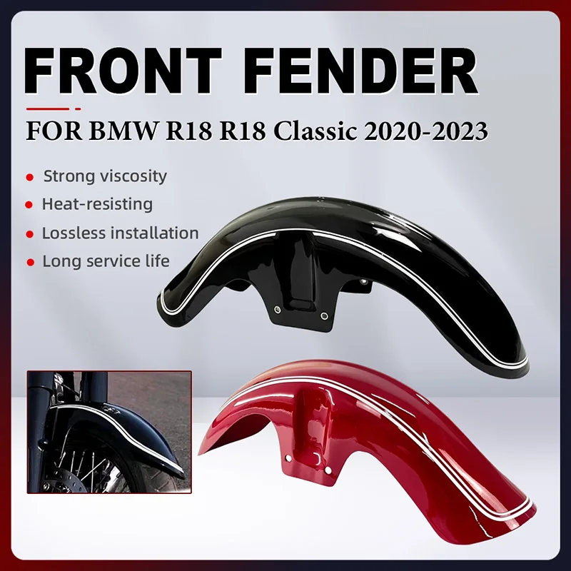 

Front Tire Wheel Hugger Fender Mudguard For BMW R18 R 18 Classic 2020 2021 2022 2023 Motorcycle Accessories Splash Guard