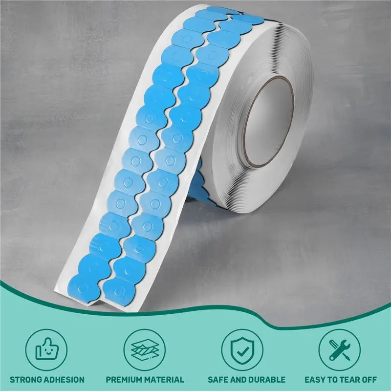 TEXU (1000Pcs/Roll) Blocking Pads Pastilles Adhesives Protecting Lenses Sticker Pad Eyeglasses Lens Edging Pads Optical