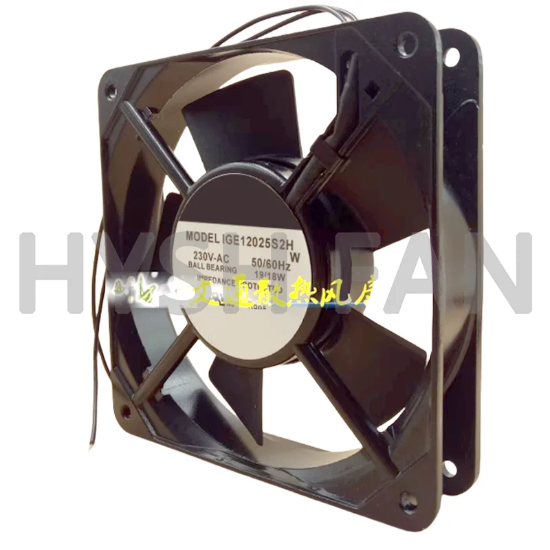 Ventilador IGE12025B2H AC, CA, AC230V, 19 W, 18W