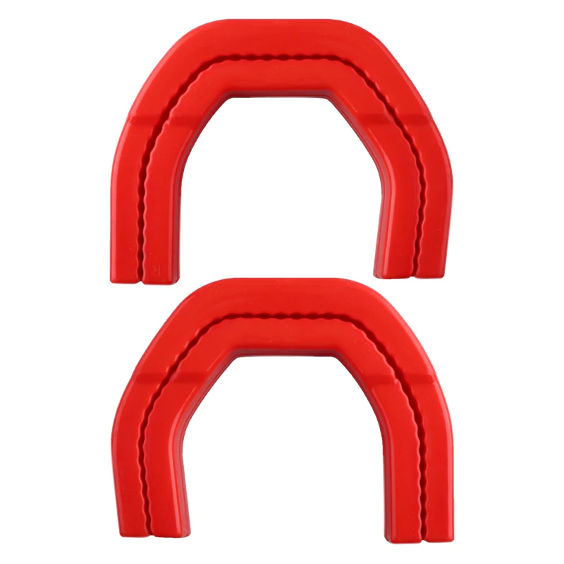 2 uds cubiertas de ganchos de remolque delantero de coche cubierta de enganche para Dodge RAM 1500 2019-2024 cubiertas de ganchos de remolque de coche