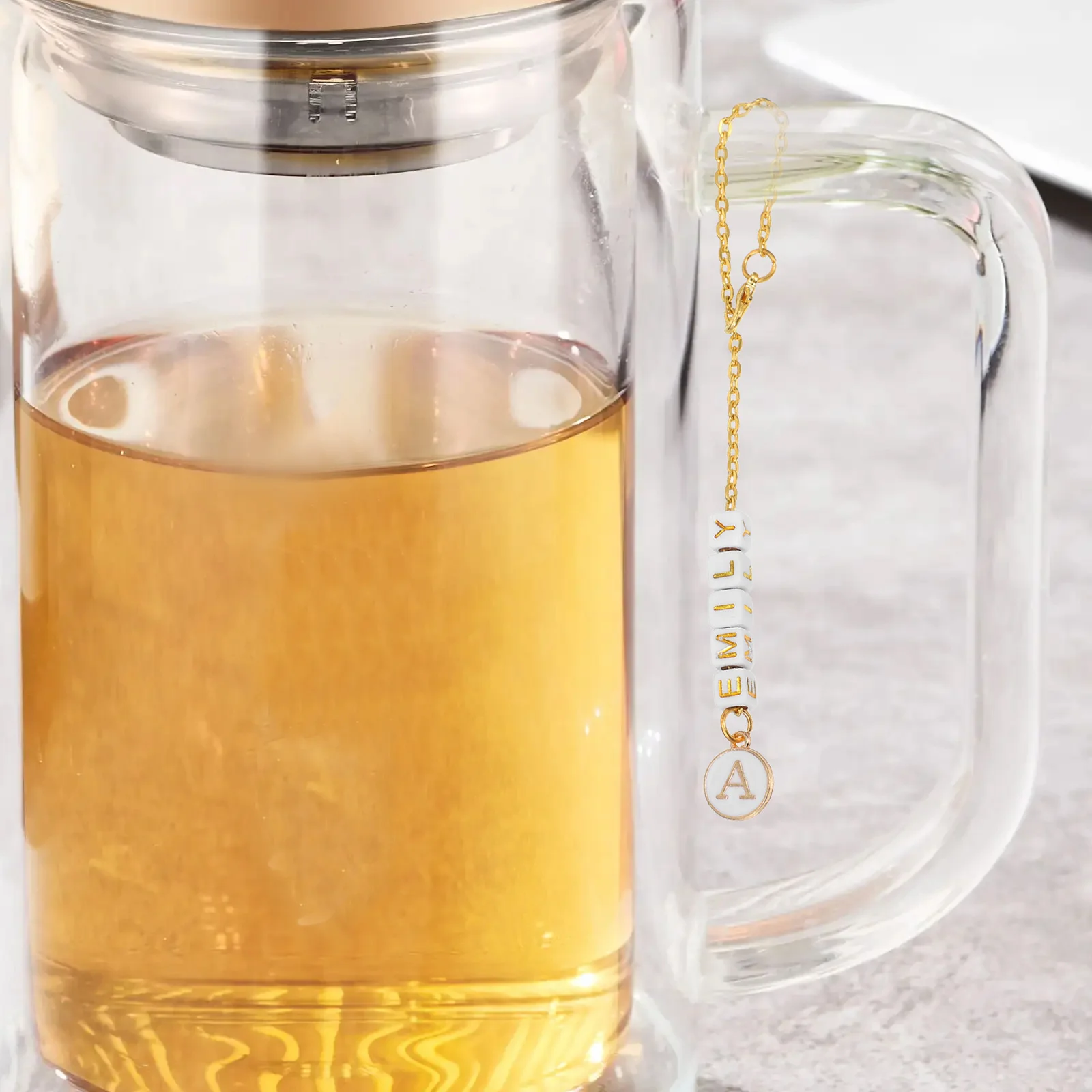 2 pçs carta charme pingente decorativo pendurado copo garrafa acessórios exclusivo carta encantos para mochila