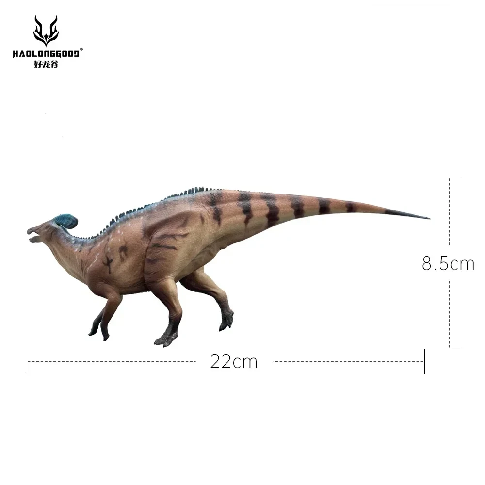 لعبة الديناصورات HAOLONGGOOD ، tirannosaurus Galorum parasaurophus ، نموذج حيوان Prehistroy ،