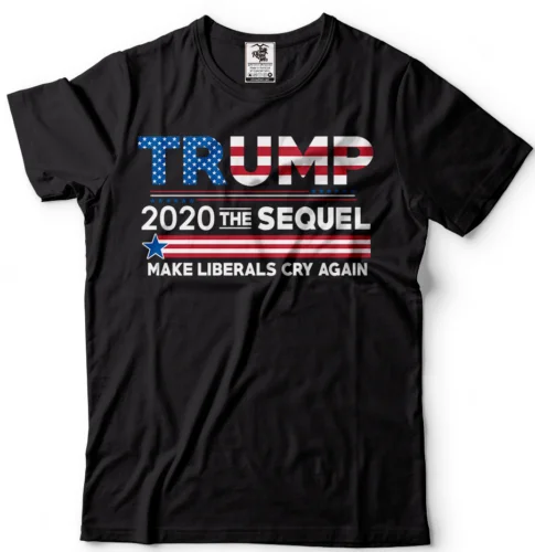 Re-Elect  Trump 2024 Make Liberals Cry T-Shirt Political Election T-shirt