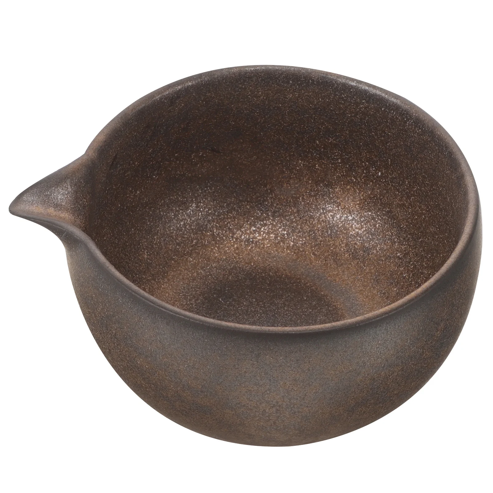 

Japanese Matcha Bowl Ceramic with Spout Traditional Tea Ceremony Cup Artistic Design for Tea Drinking Matcha Bowl