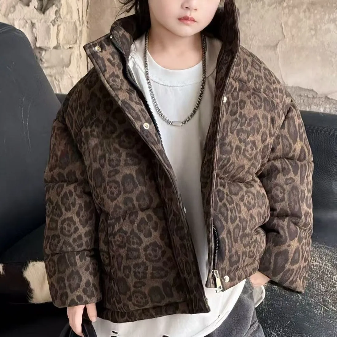 New  Boy  Winter Down Jacket Thickness Kids Baby  Coats  Children   Autumn  2025-A097