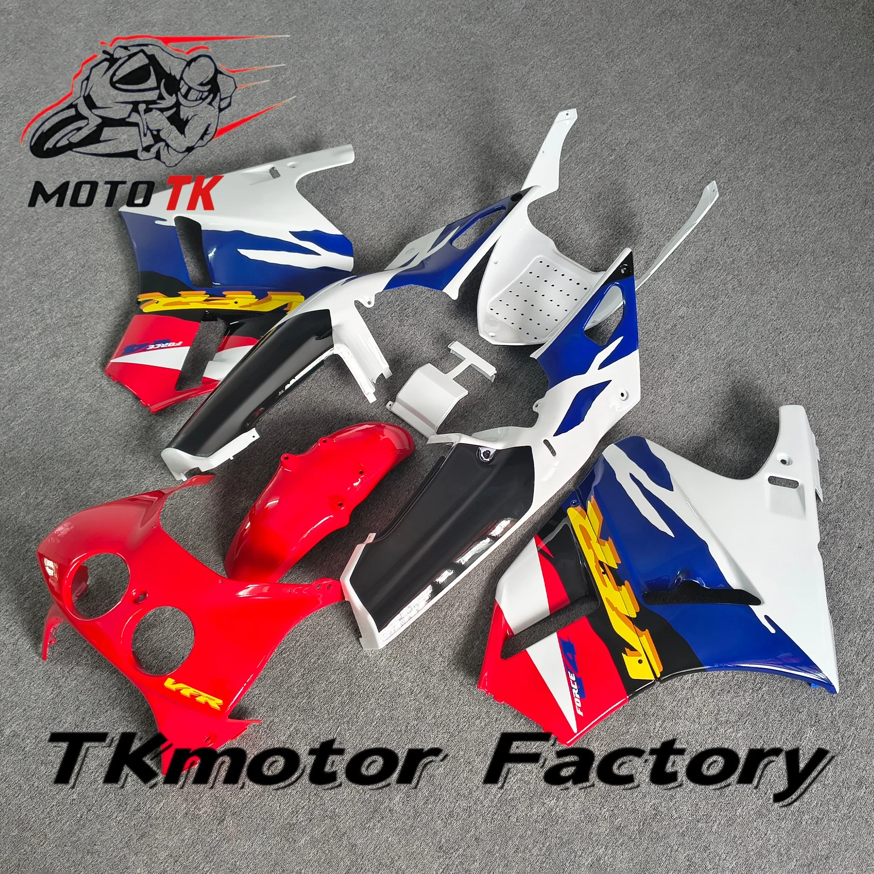 Fits Honda VFR400R NC24 VFR400RR VFR 400 1987 1988 Factory Direct Orange black Body 87 88 RR VFR400R 400R Fairing
