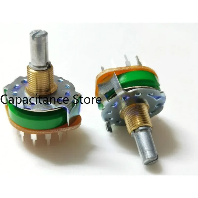 

5 шт. поворотный диапазонный переключатель SRRM1C5400, 1-полюсный, 12-ступенчатый усилитель мощности, переключатель сигнала