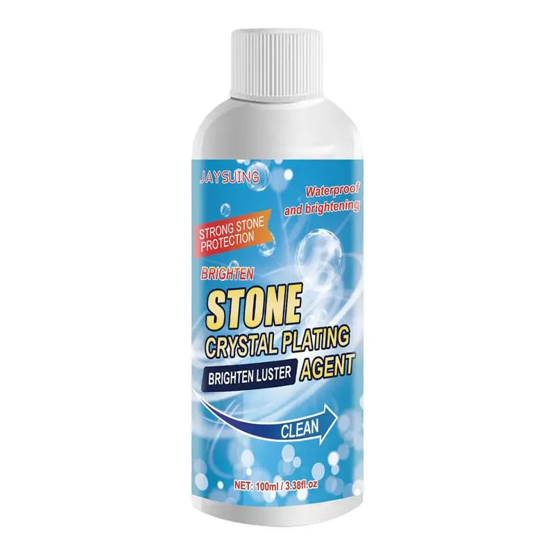 Stone Crystal Plating Agent Nanocrystal Coating Granite Cleaner Stonework Polishing Anti Corrosion Coating Agent for Kitchen