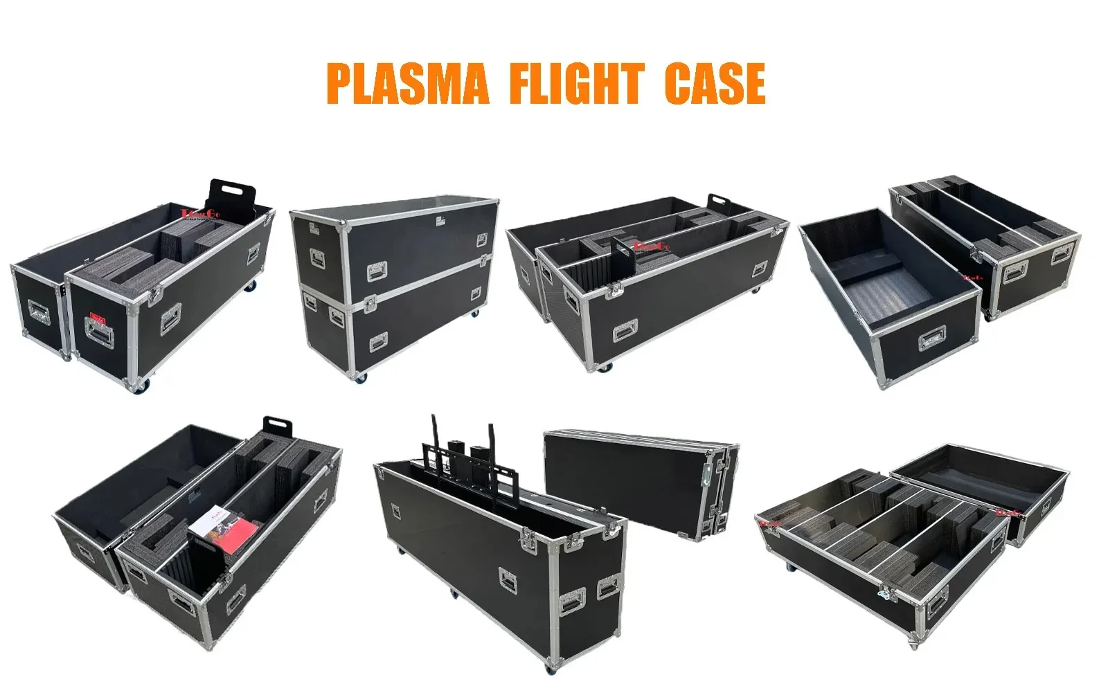 TEGO PRO 4 U 19 Robuste ABS Plastique rigide Flight Case