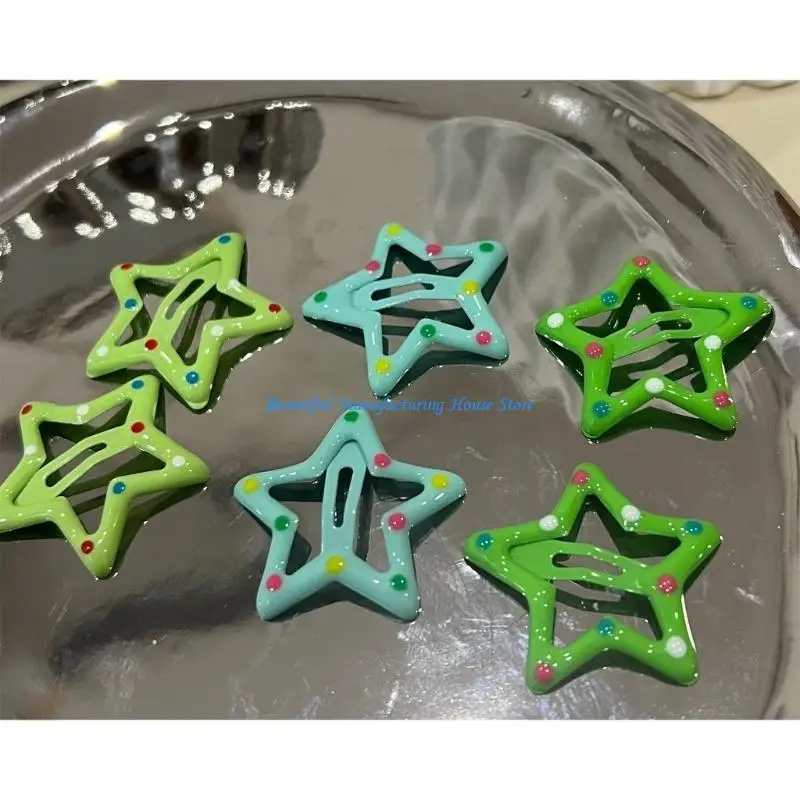 

E56A Hair Clips Fashion Hairpins Hair Accessories Hair Pin Alloy Texture for Child