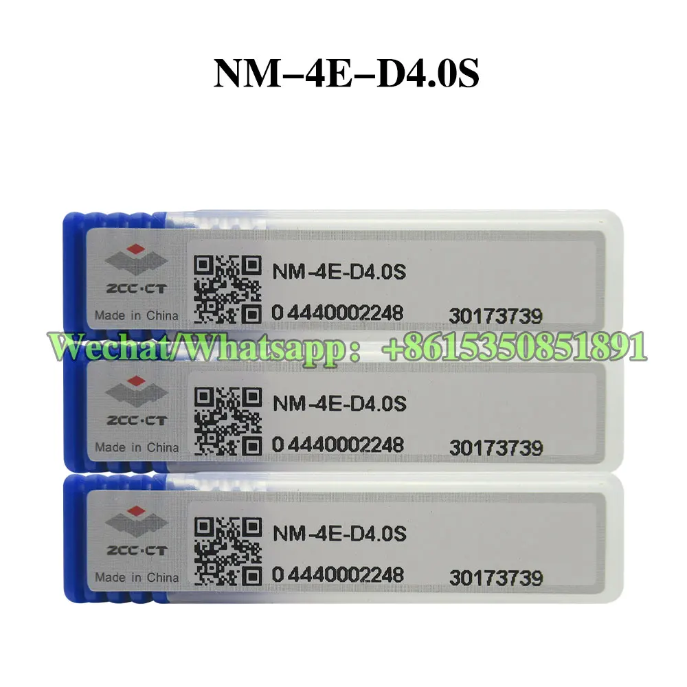 ZCC CT NM-4E-D3.0S NM-4E-D4.0S KMG309 solid carbide end mills