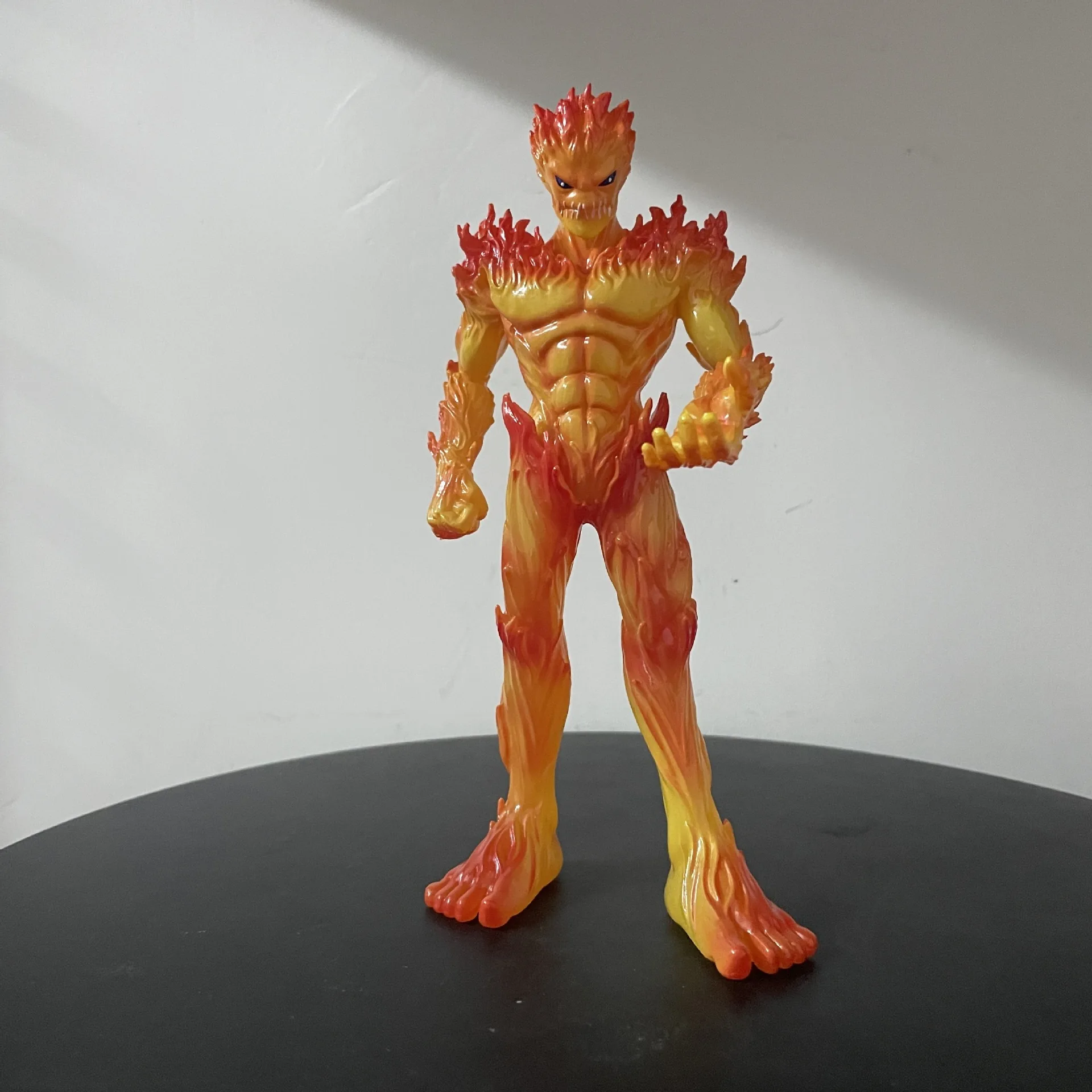 

20cm Digimon Adventure Anime Figure Meramon Action Doll Model Pvc Computer Case Desktop Decoration Toys Gifts