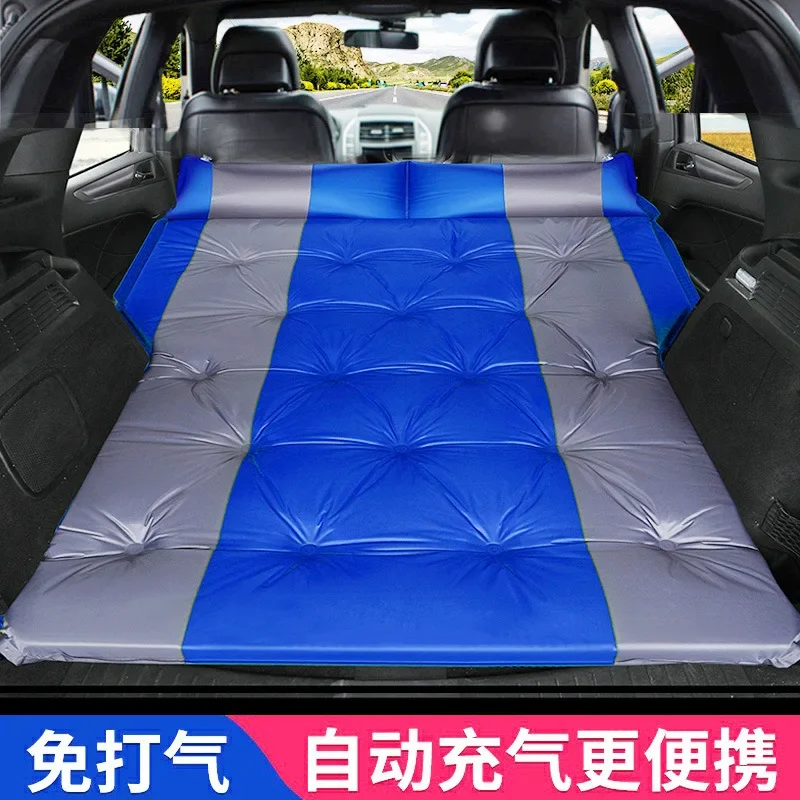 New automatic inflatable car inflatable bed rear mattress mattress off-road S U V trunk travel air cushion