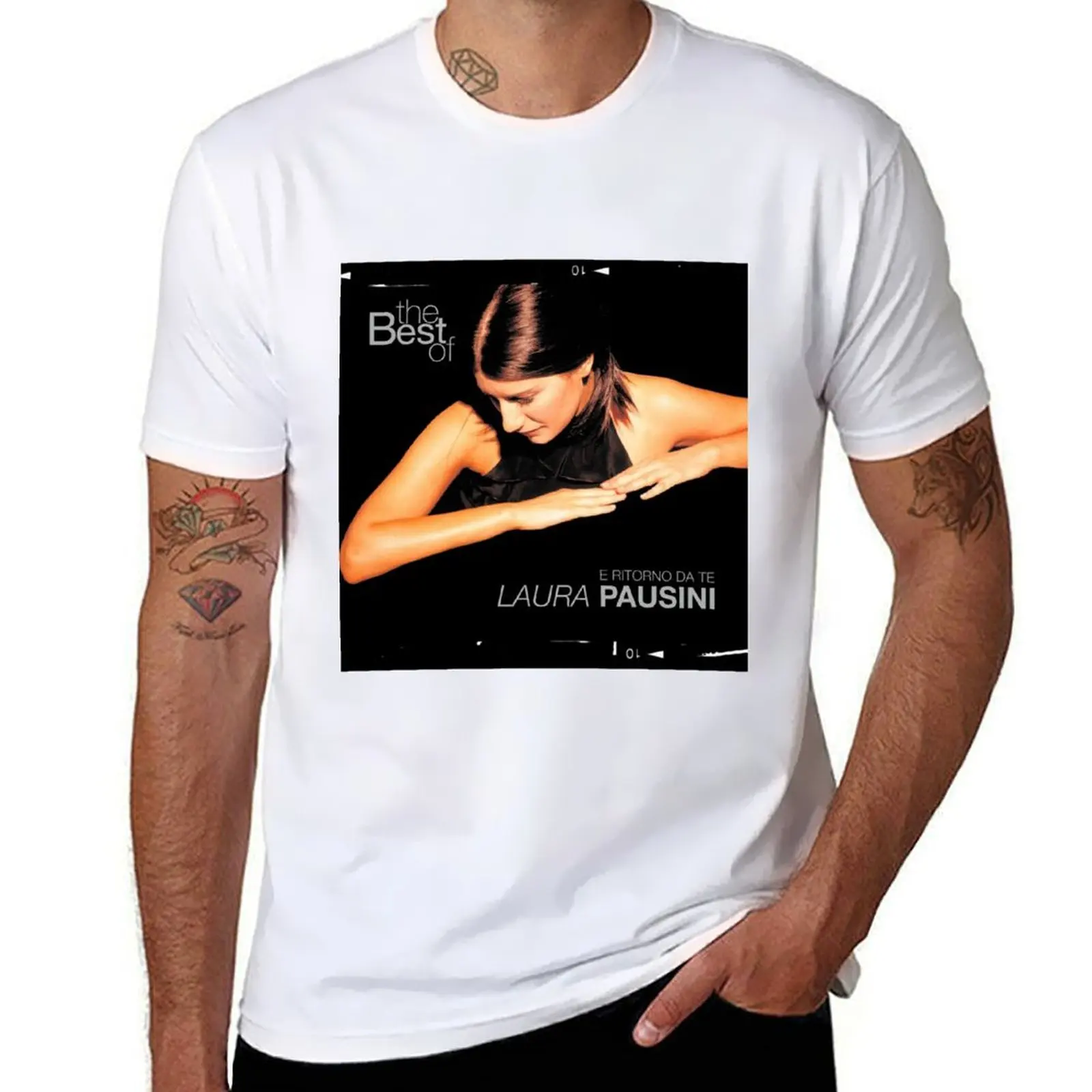 

Laura Pausini the best of laura pausini e ritorno da te T-Shirt man tshirt anime t shirts oversize T-Shirt