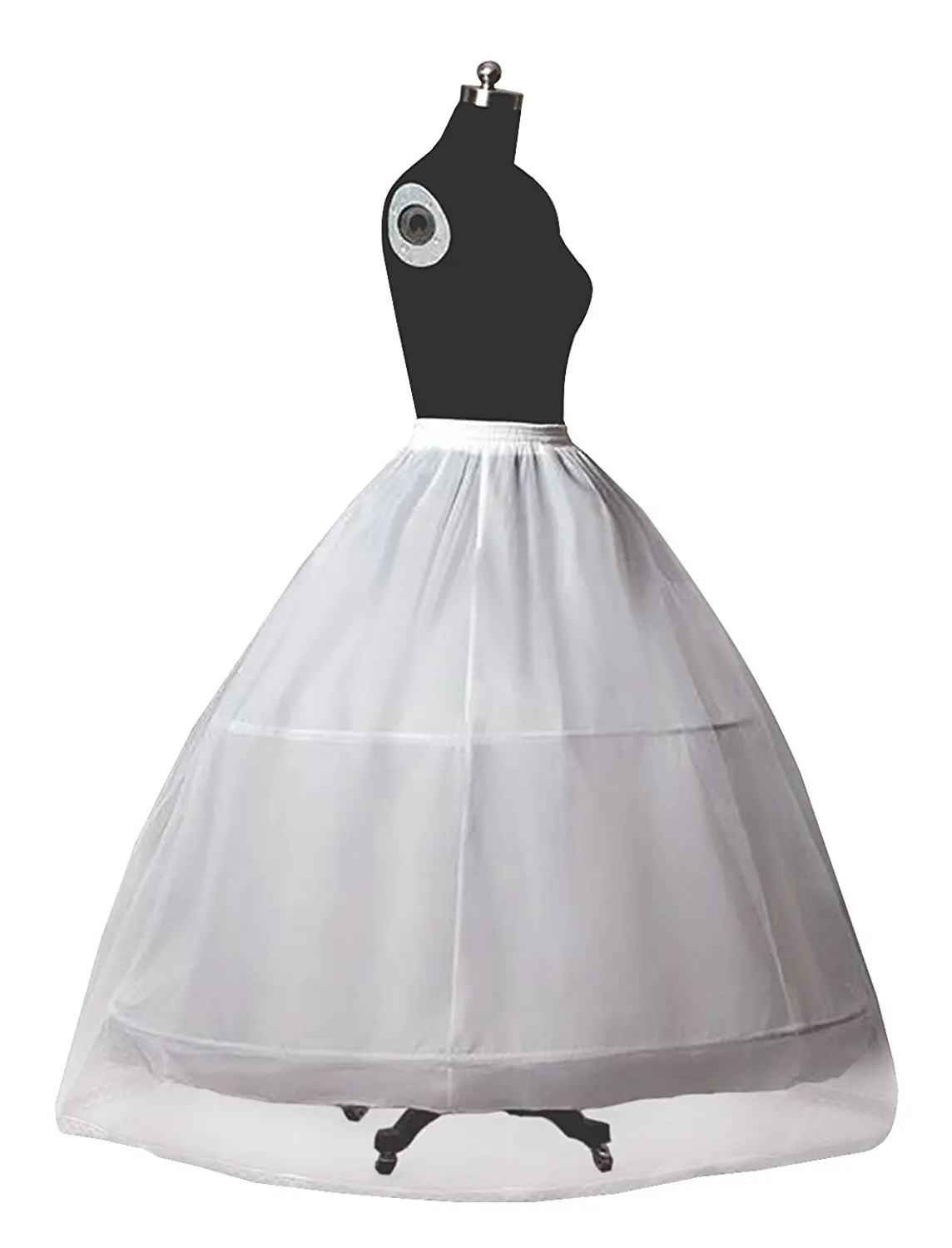 Petticoat Cô Dâu Crinoline Cho Nữ Áo Cưới Dáng Chữ A Tây Nam Không Full Trượt 2 Treo Tường Tầng-Chiều Dài Thường & Plus Kích Thước