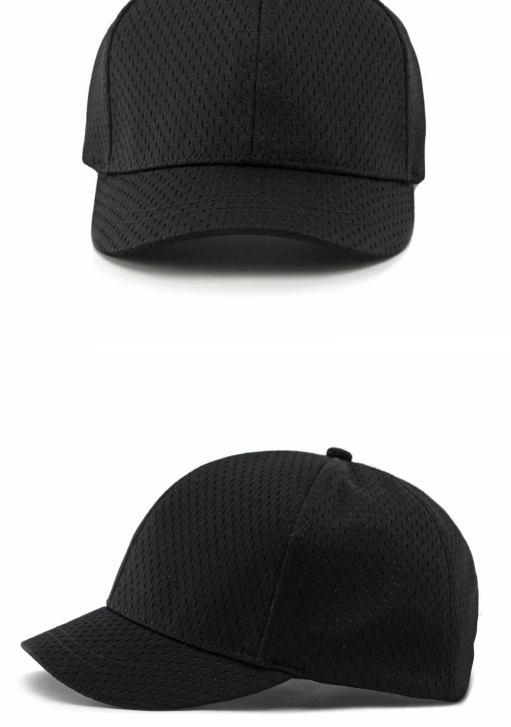 HT5121 Kurzschirmmütze für Herren und Damen, Unisex Frühling Sommer Atmungsaktive Trucker Mesh Snapback Kappe, Verstellbare Baseballkappe für Männer und Frauen – Detail 7