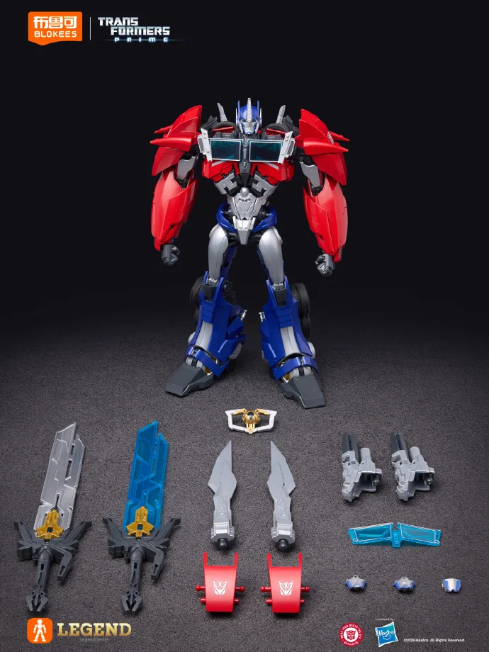 オリジナル Blokees トランスフォーマーオプティマスプライム堕落した