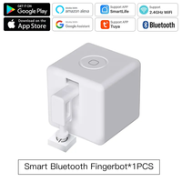 Tuya Bluetooth Fingerbot Robot Alexa Voice Control Smart Switch Button Pusher BLE Fingerbot for Switches Wireless Remote Control