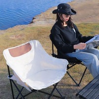Outdoor Portable Folding Chairs Nature Hike Durable Stable Single Fishing Backrest Camping Chair Camping Furnishings Supplies