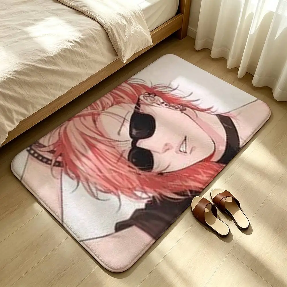 Yuri Ayato BL Anime YBC Shower Room Absorbent Small Floor Mat Soft Comfortable Decorative Foot Mat