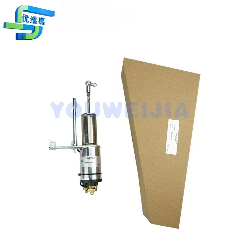 A044F796 Fuel Stop Solenoid Valve 12V S393411 Replacement For Cummins ONAN X2.5-G2 Generator