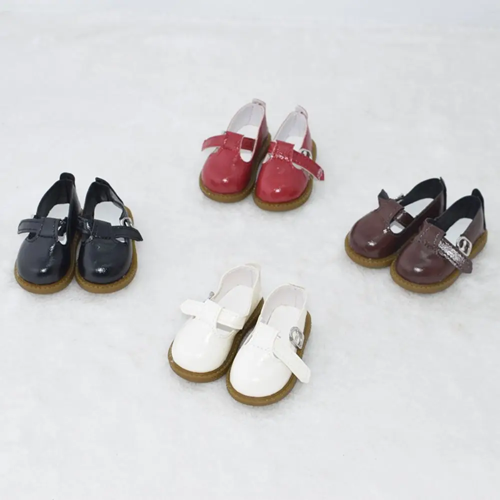 Couro do plutônio 1/4 bjd sapatos casuais vestindo preto marrom boneca sapatos de couro mini sapatos botas de boneca artesanal acessórios