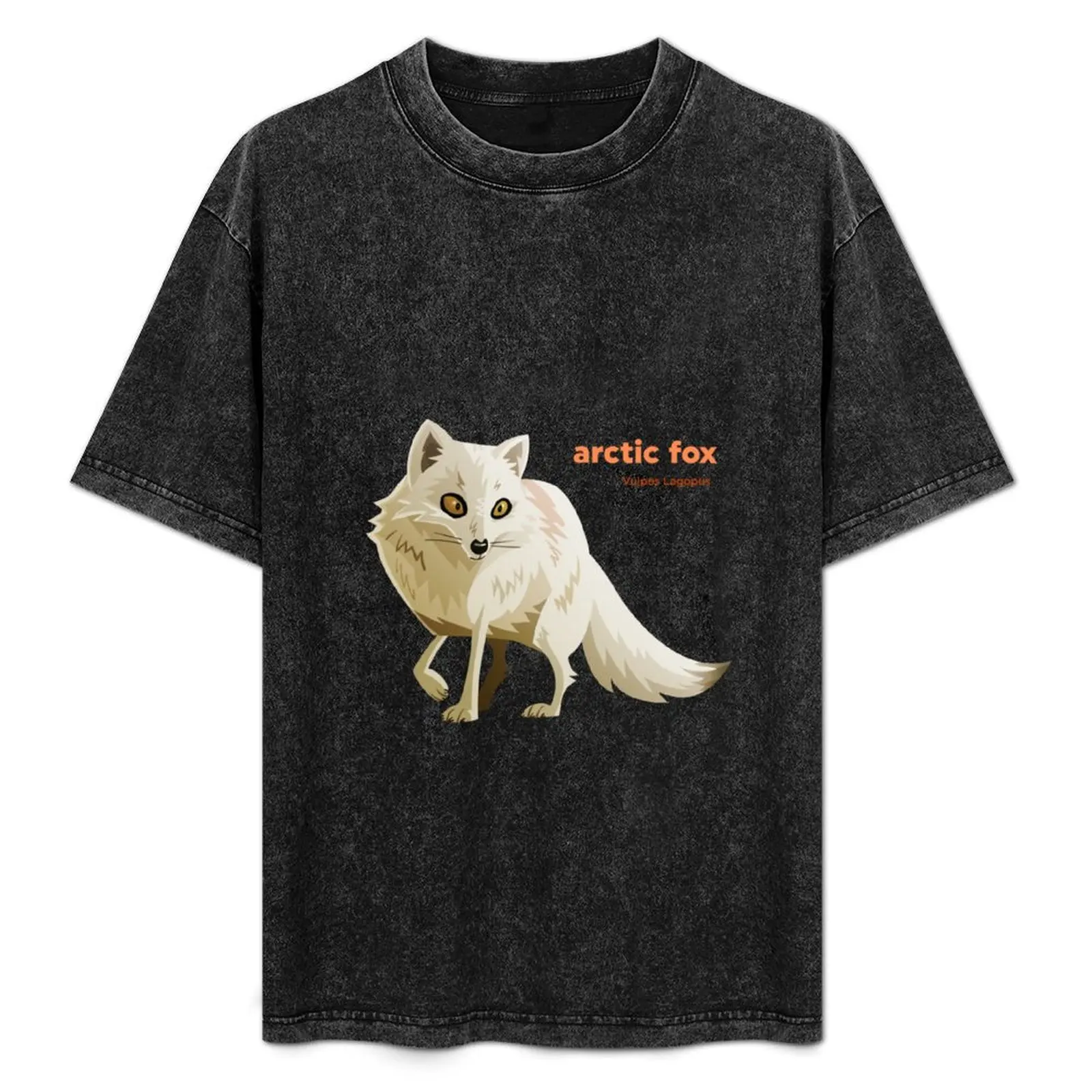 Arctic Fox (Vulpes Lagopus) T-Shirt shirts graphic tees cute clothes graphics mens tall t shirts