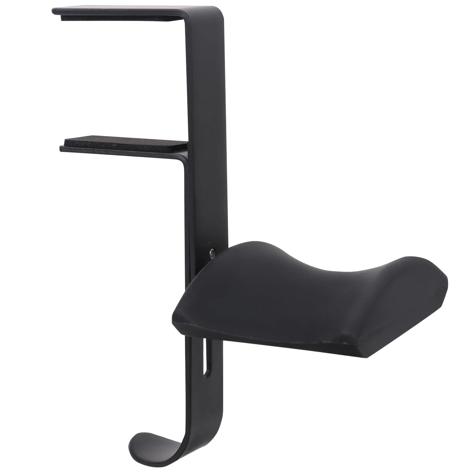 

Sturdy Headphone Stand Adjustable Metal Headset Holder for Computer Desk Easy Assembly Anti-Slip Protection for Home Office