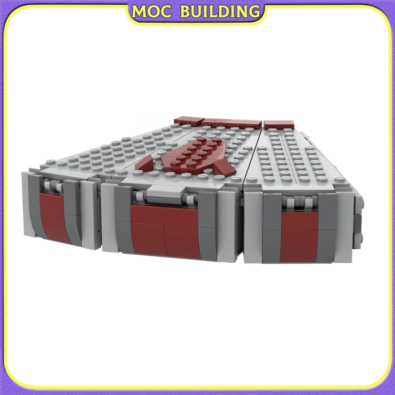 MOC Building Block Military Battle-plane Container Pod Modular Model DIY Bricks Assembly Toys Children's Gifts Christmas Present