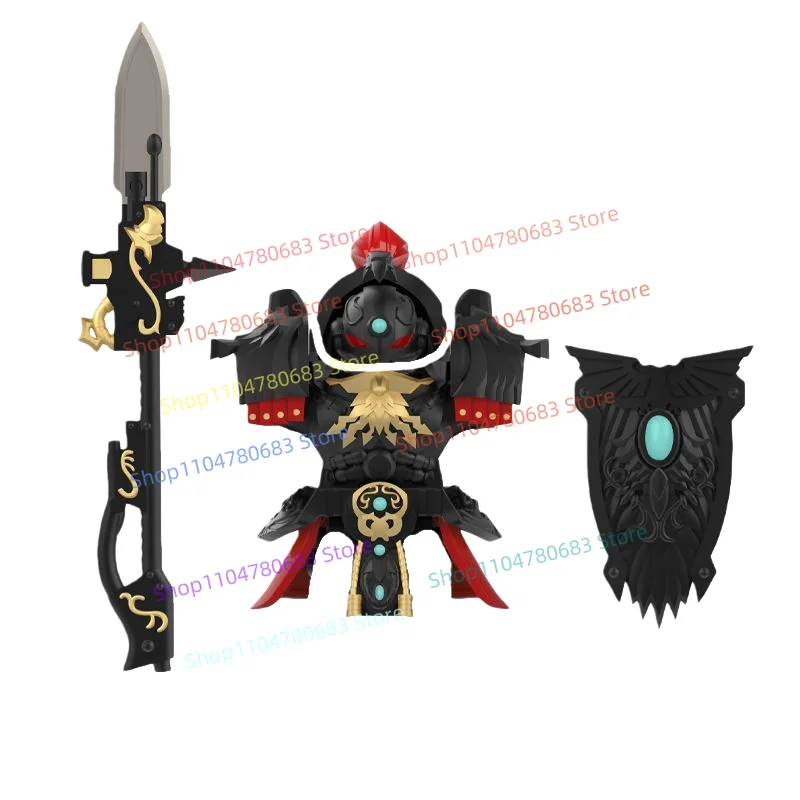 Blocs de construction MOC TK121 TK122 TK123, Mini figurine, modèle d'assemblage, jouet décoratif, ornement, jeu animé, cadeau à collectionner