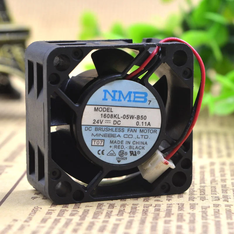 SSEA New Fan For NMB 4020 DC24V 0.11A 1608KL-05W-B50 Inverter Fan Cooling Fan 40x40x20mm