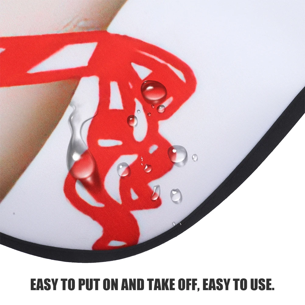 

2Pcs Decorative Creative Adult Bibs Funny Washable Reusable Bibs for Hot Pot Kitchen Party Use Washable Adult Bib