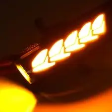 For Honda N-Box Slash JF1 JF2 2012 2013 2014 2015 2016 2017 Accessories Dragon Style Dynamic Side Mirror Blinker Light