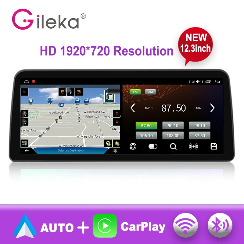 12.3 بوصة شاشة Carplay أندرويد لتويوتا يارس كروس 2024 راديو السيارة ستيريو مشغل وسائط متعددة نظام تحديد المواقع واي فاي 4G رئيس وحدة #5