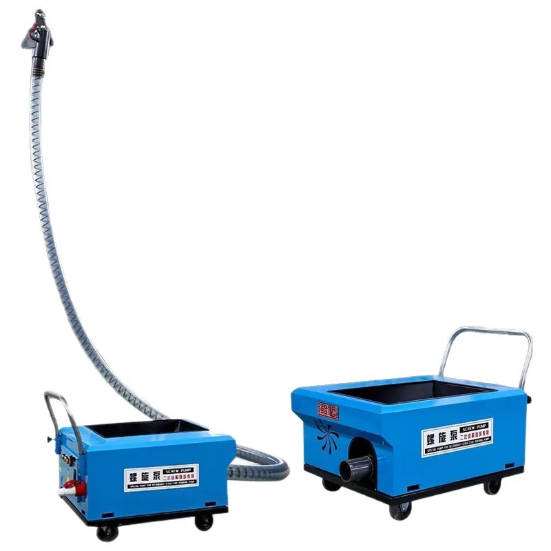 New Secondary Construction Column Pump Fine Stone Mortar Conveyer For Secondary Structure Concrete Pouring Equipment