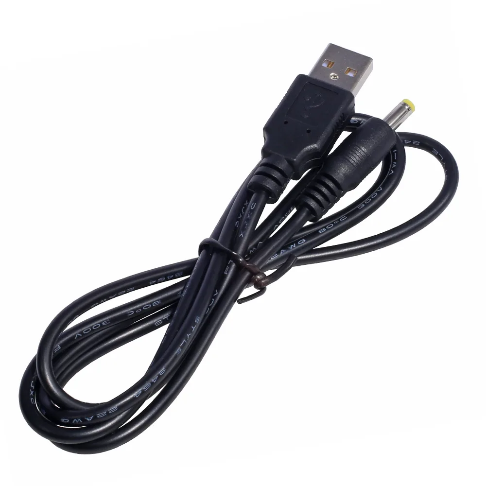 FZQWEG USB A to DC 5V 4.0mm/1.7mm Power Adapter Cable Lead 80cm Charger replacement fit for Sony PSP1000 PSP2000 PSP 3000