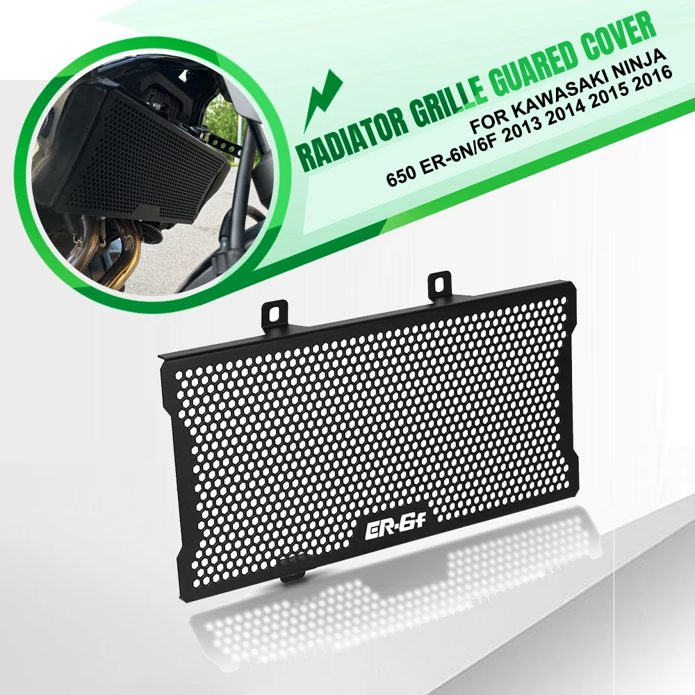 

Motorcycle Radiator Grille Guard Protector For Kawasaki Ninja 650 ER-6N/6F 2013 2014 2015 2016 Grill Protection Radiator Guard
