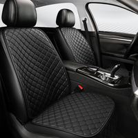 Leather car seat cushion for men and women, five seater, all season universal, single piece, summer and winter, anti slip, breat