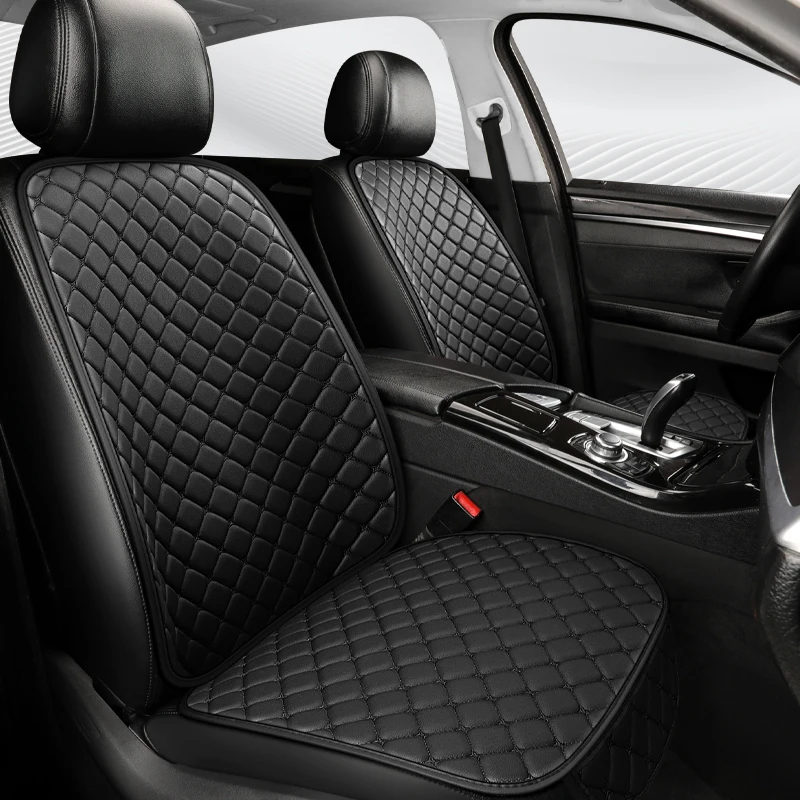 New Four Seasons Universal Single piece Leather 7-piece Full Set Automotive Anti slip Breathable Five Seat Wear resistant