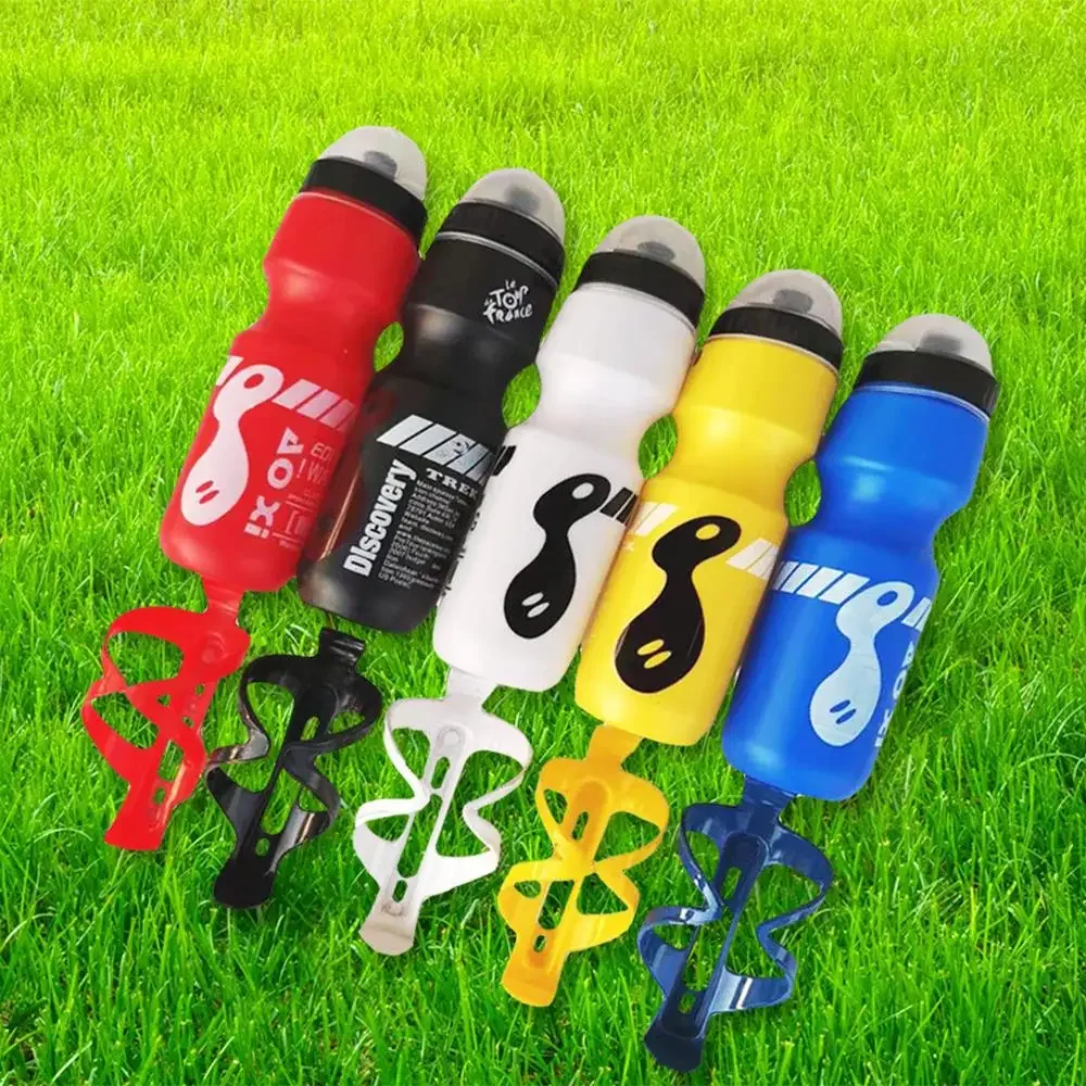 750ml Bike Water bottle MTB Road Bicycle Cycling Bottle with Holder Cage Outdoor Sports Drink Equipment Bike Rading Accessories