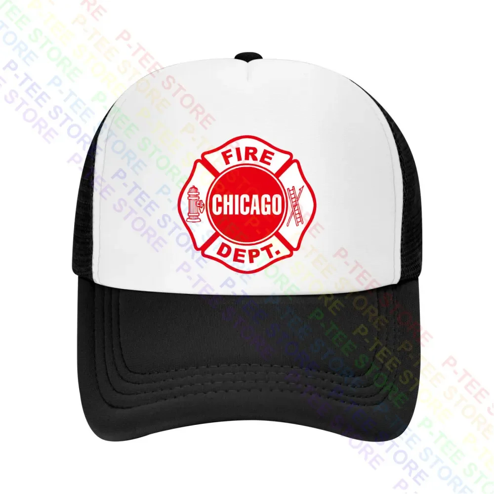 Chicago Firefighter Fire Department Baseball Cap Snapback Caps Knitted Bucket Hat