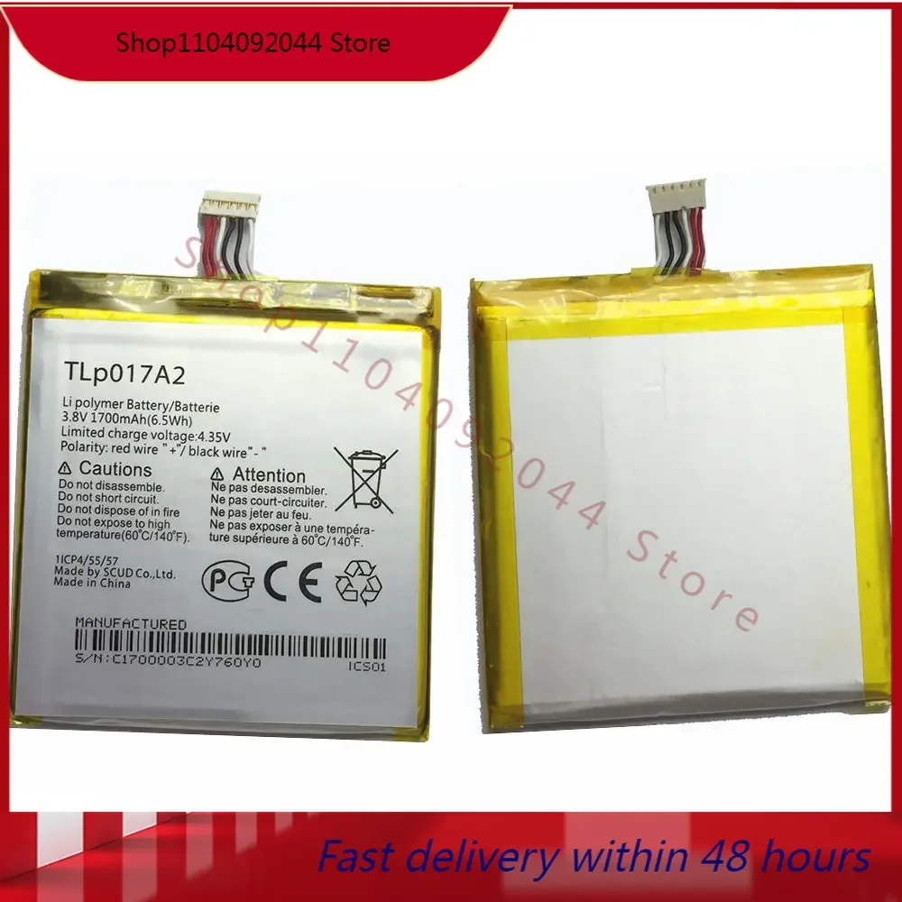 

TLp017A2/A1 1700mah 6.5wh 3.8v for Alcatel one touch idol mini OT6012 6012A 6012W 6012E 6012D S530T batteries